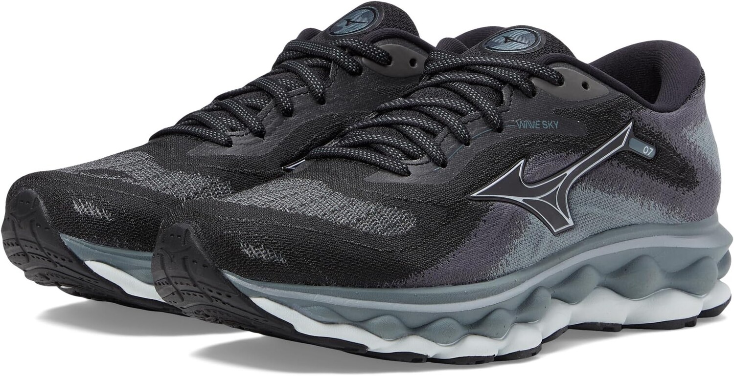 

Кроссовки Wave Sky 7 Mizuno, цвет Black/Silverstar, Черный, Кроссовки Wave Sky 7 Mizuno, цвет Black/Silverstar