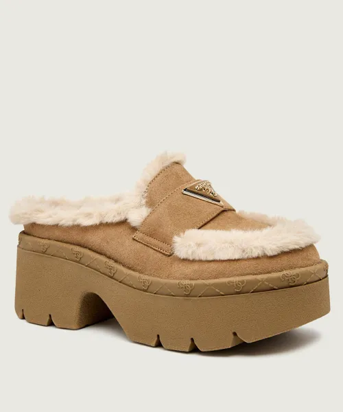 Сандалии-Мюли Brideen Guess, бежевый