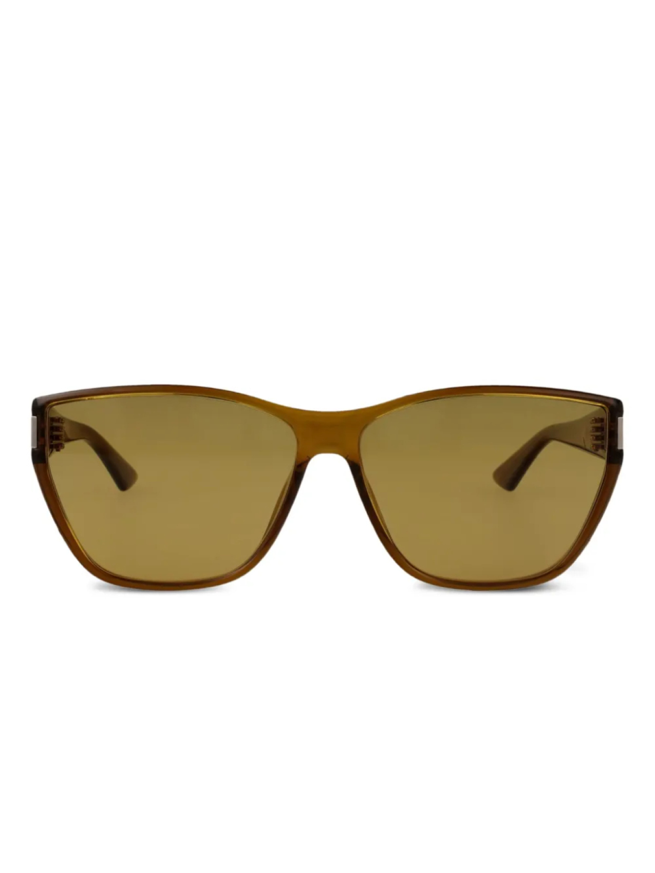 

Saint Laurent Eyewear oversize-frame солнцезащитные очки, коричневый
