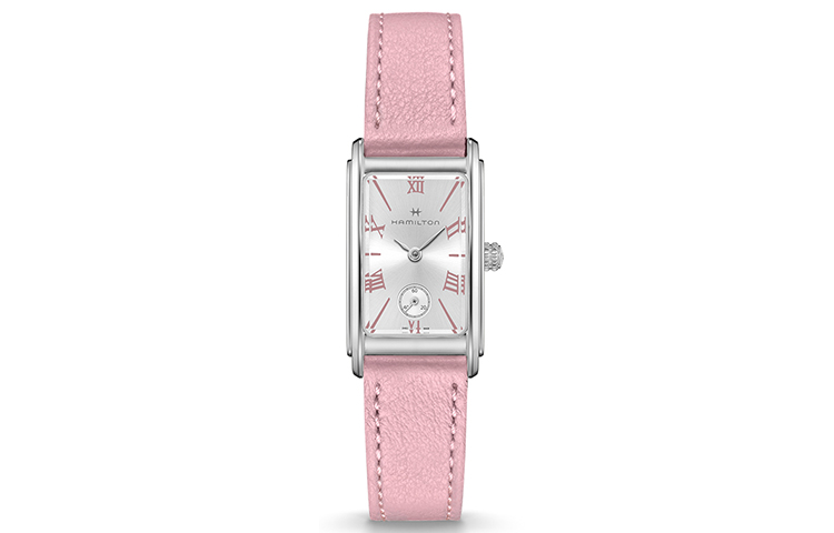 

Hamilton Часы Jazz Series Quartz Movement Women's Watch Watch 18.7*27mm White Dial Stainless Steel Case Cow Leather Strap