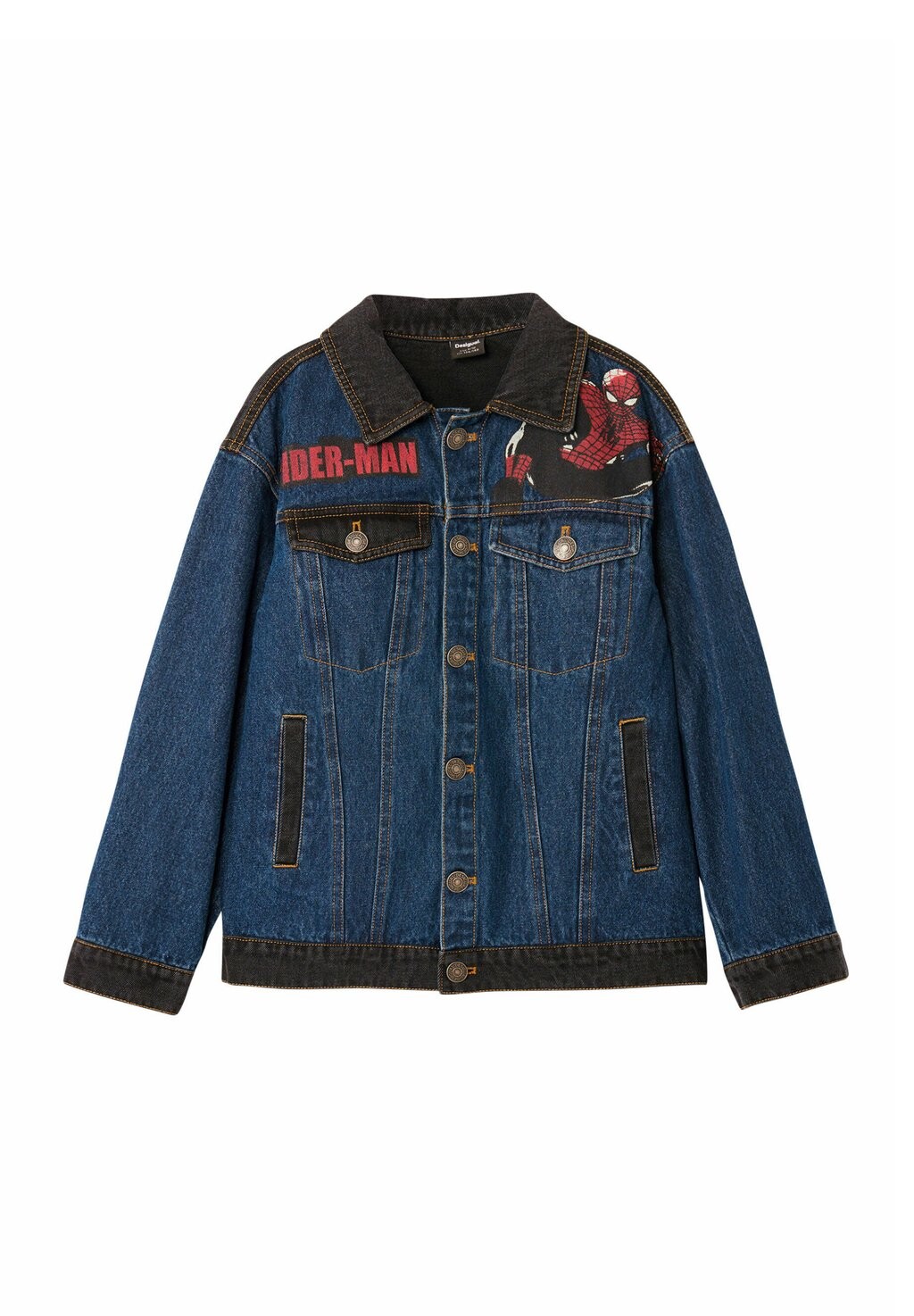 

Джинсовая куртка SPIDERMAN TRUCKER Desigual, синий