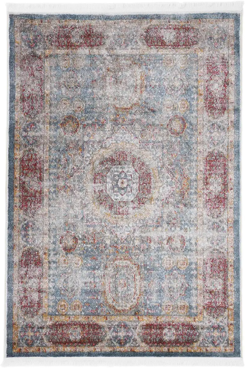 

Коверковер "Мора", прямоугольный Carpetfine 200х290 см, синий