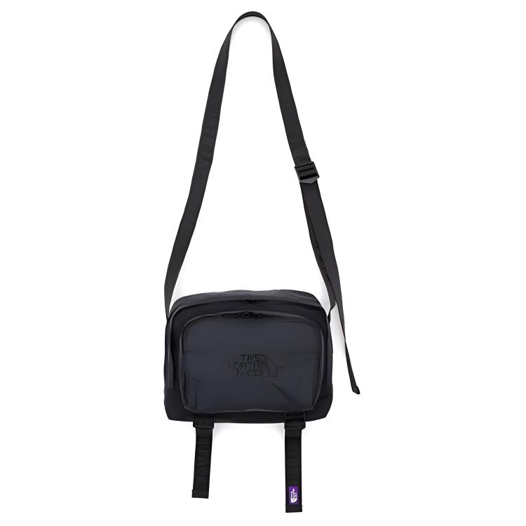 

3-литровый кроссбоди, плечевая сумка, уличная сумка из нейлоновой ткани черный унисекс THE NORTH FACE PURPLE LABEL
