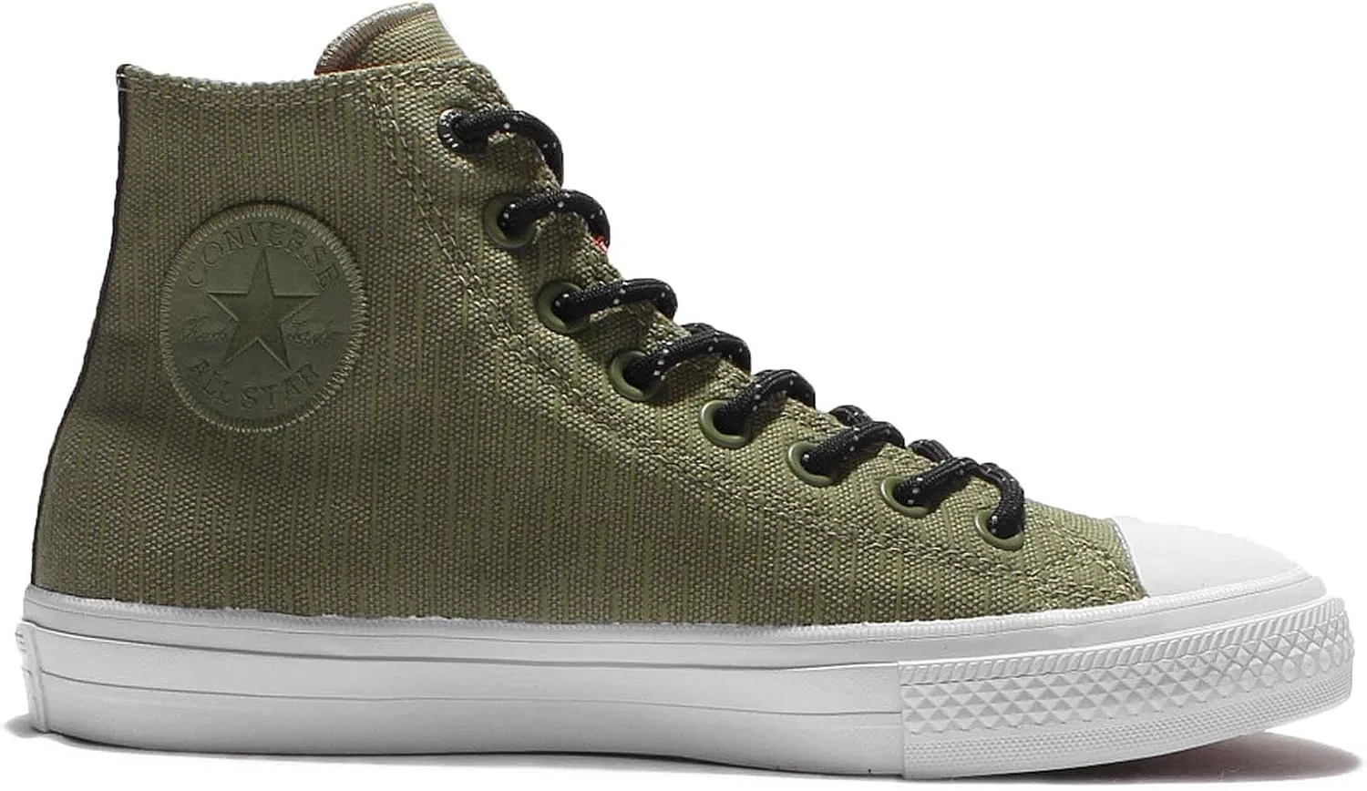 Кроссовки Converse Chuck Taylor All Star - Кроссовки Converse Chuck II Shied - Цвет: зеленый/красный — фото 2