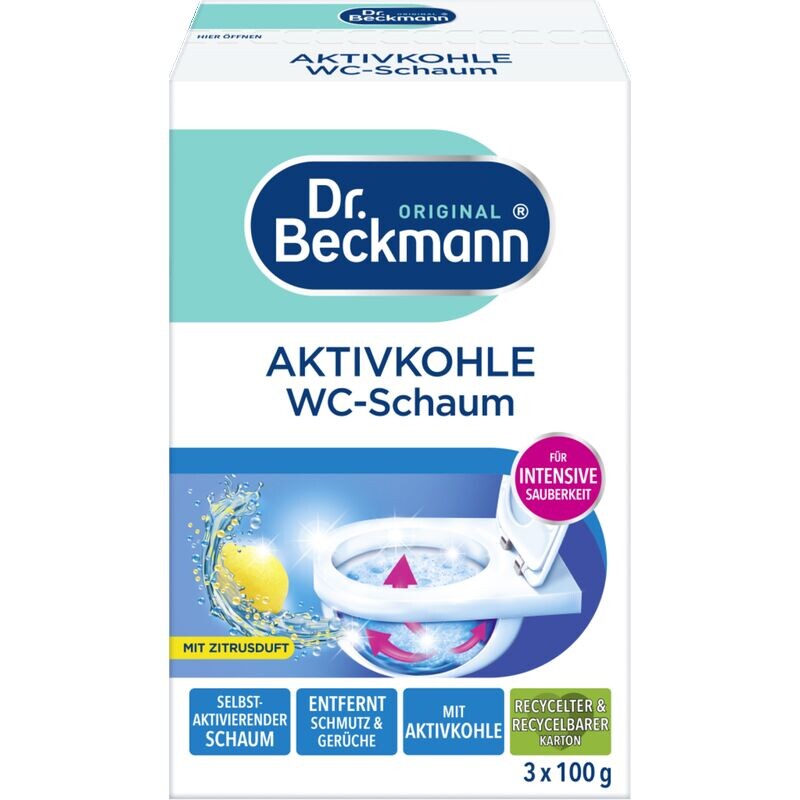 

Туалетная пена с активированным углем цитрус Dr. Beckmann, 300 g