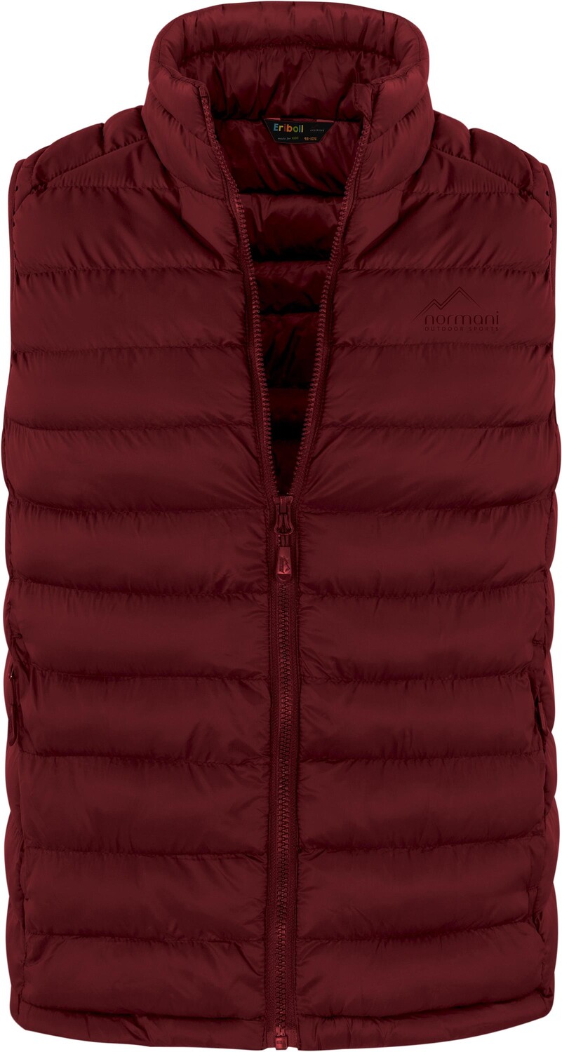 Утепленный жилет Normani Outdoor Sports Kinder „Eriboll“, бордо — фото 4