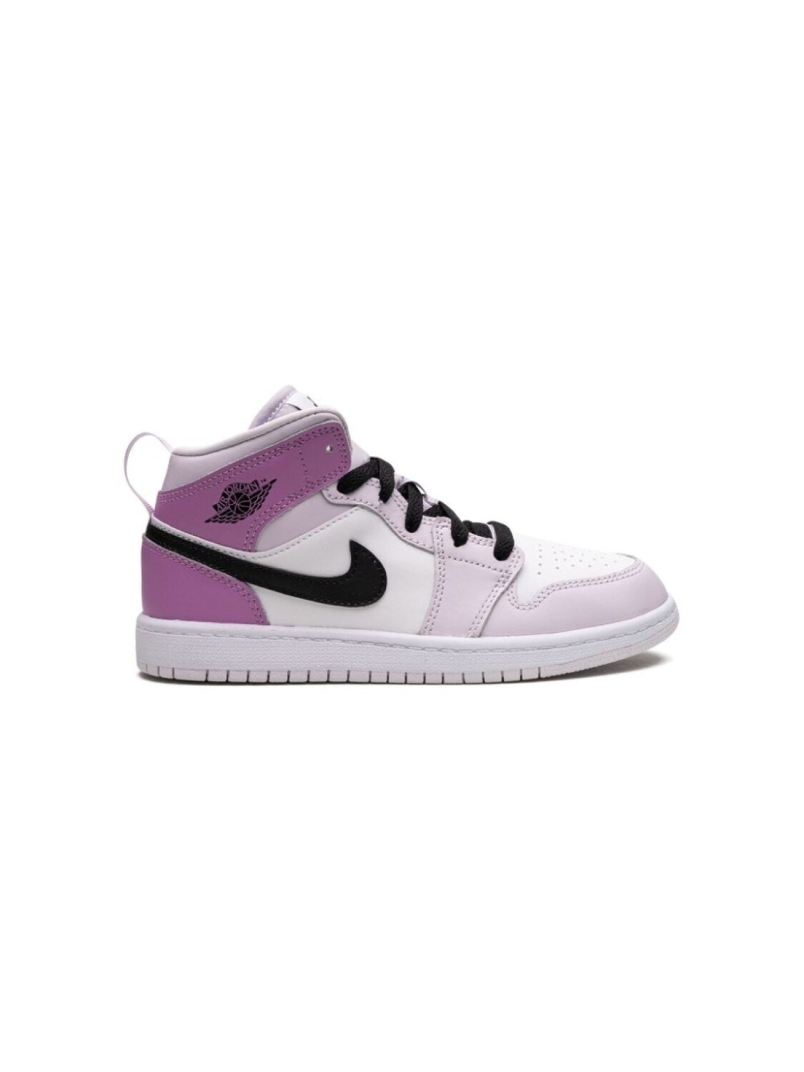 Jordan Kids кроссовки Air Jordan 1 Mid Barely Grape, фиолетовый — фото 2