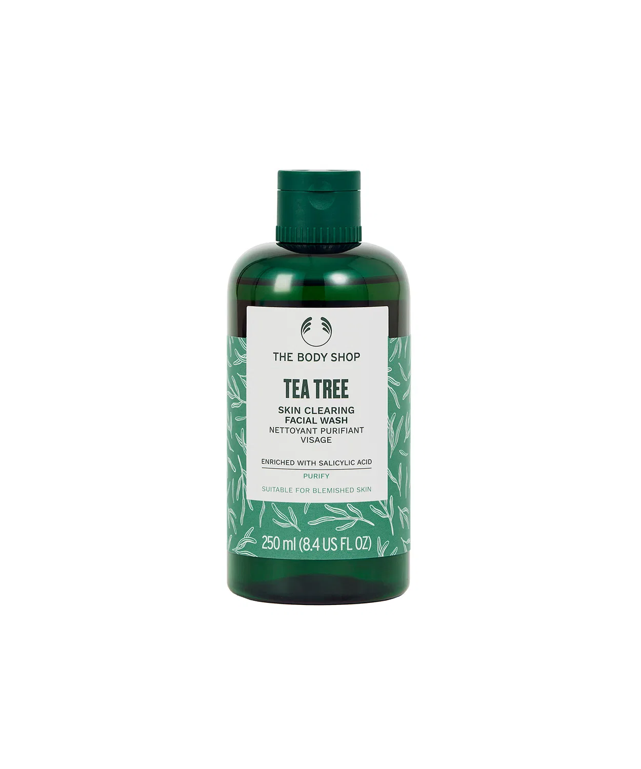Гель для умывания The Body Shop — Skin Clearing Face Wash , бренд , аромат чайного дерева, 250 мл — фото 2