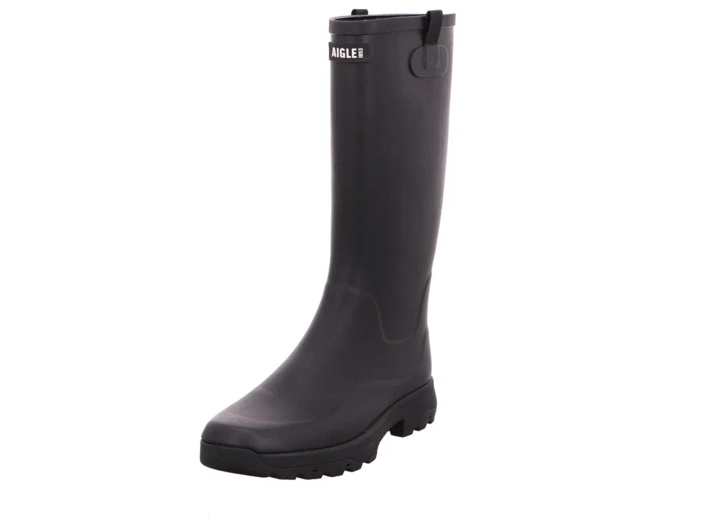 Резиновые сапоги AIGLE, черный — фото 2