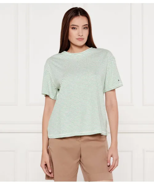 

Футболка Loose fit Tommy Hilfiger, зеленый