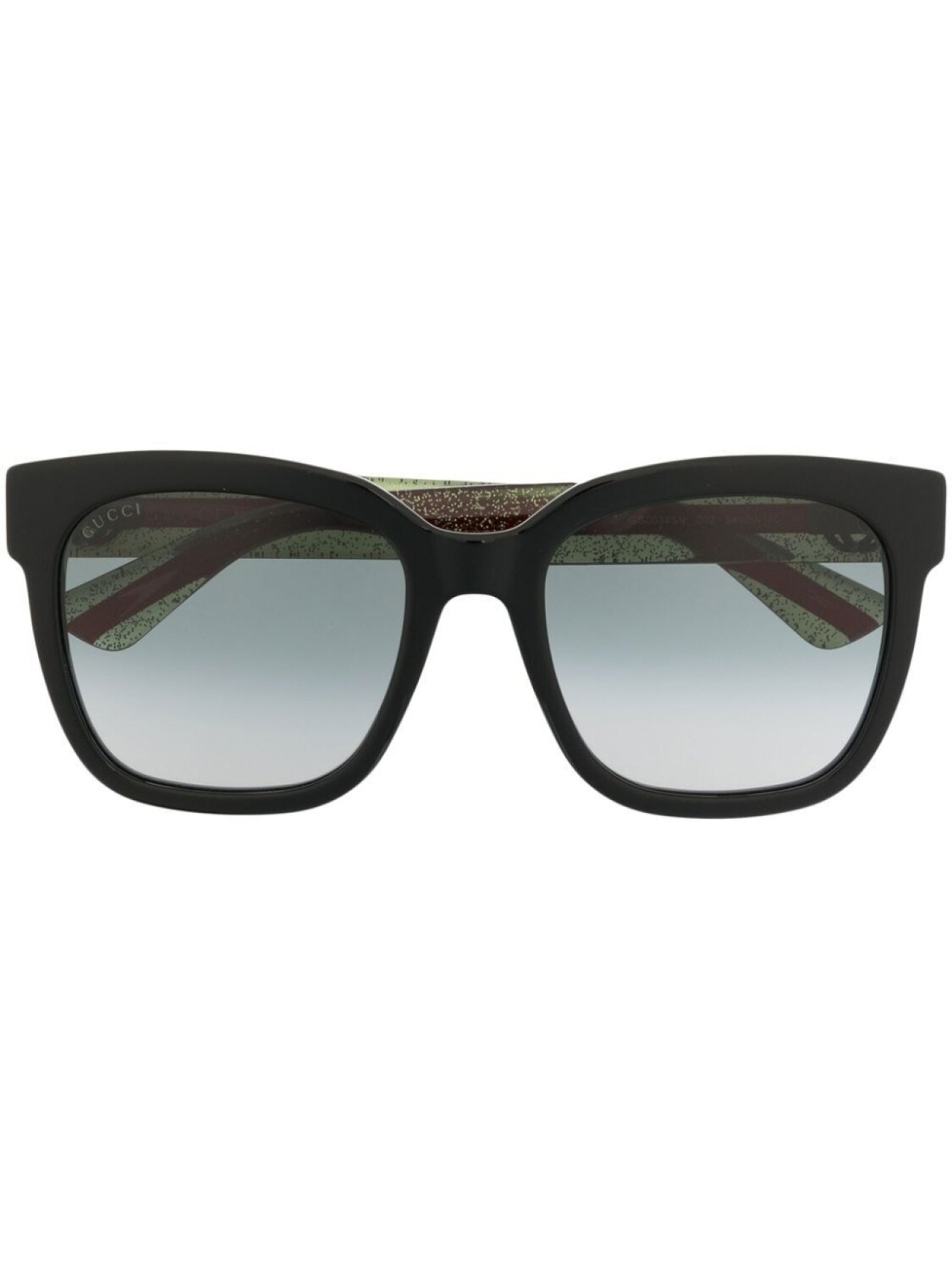 

Gucci Eyewear солнцезащитные очки с эффектом градиента, черный