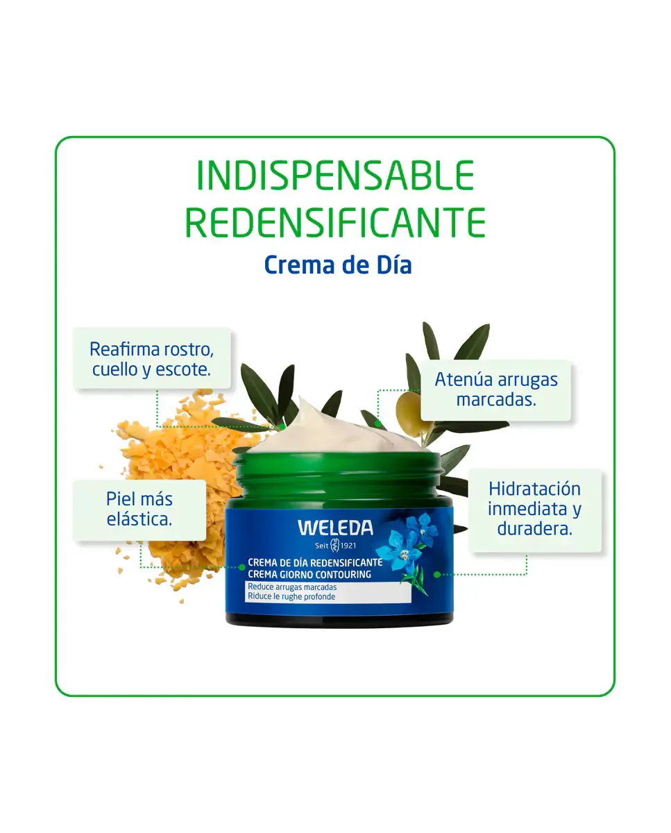 Крем для лица Weleda — Дневной уплотняющий из синей гентианы — фото 3