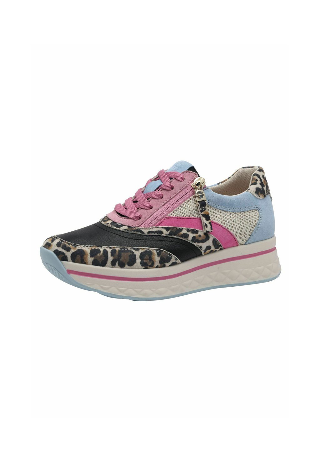 Низкие кеды Comfort T- Flow Extra-Cushioning Tamaris, фуксия — фото 2
