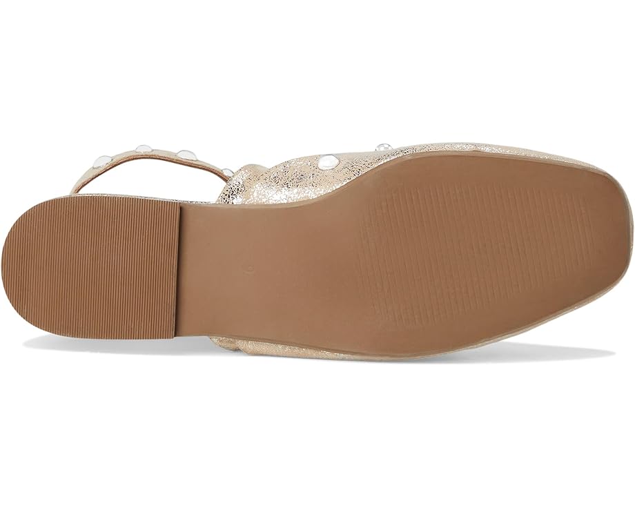Балетки Free People Camille Mystic O-ring Flats, цвет Champagne Foiled Sue — фото 3