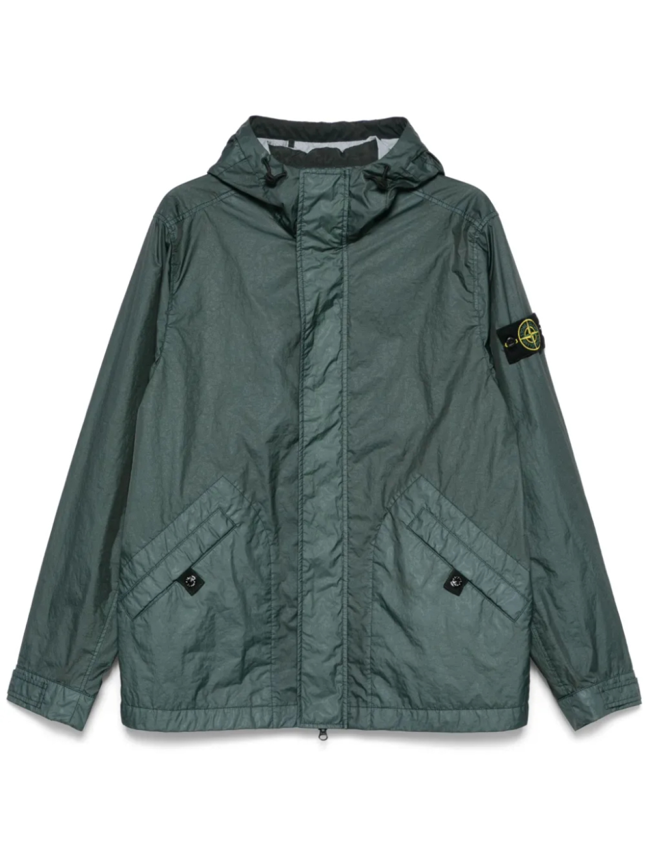 

Куртка с капюшоном и нашивкой Compass Stone Island, зеленый
