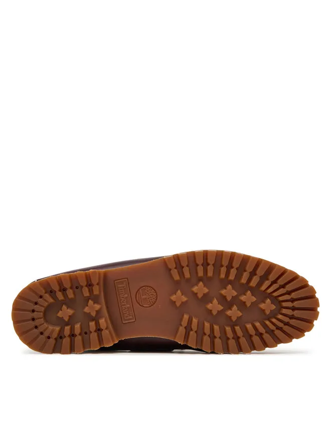 Timberland Мокасины Authentics Boat 3 Eye Classic TB0500096481 коричневые — фото 4