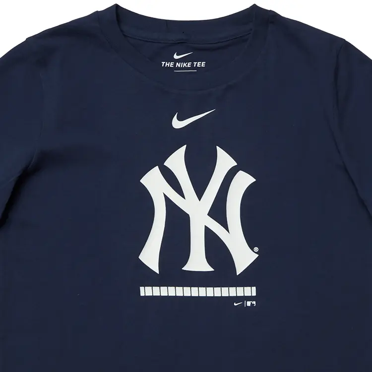 Детская футболка X MLB Nike темно-синяя — фото 4