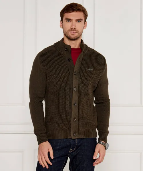 

Кардиган Regular fit Aeronautica Militare, зеленый
