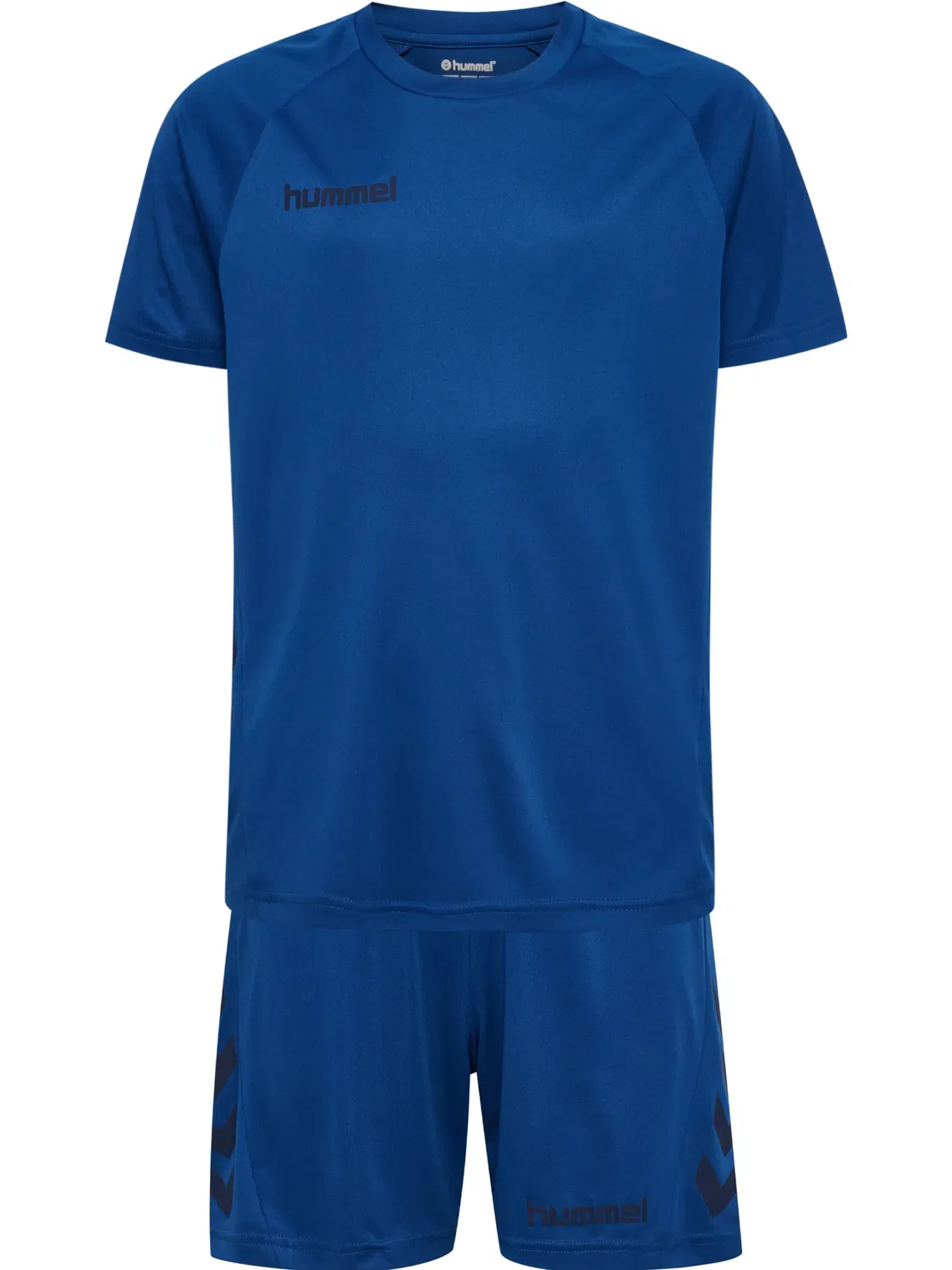 Детский спортивный костюм из полиэстера Hummel, true blue — фото 2