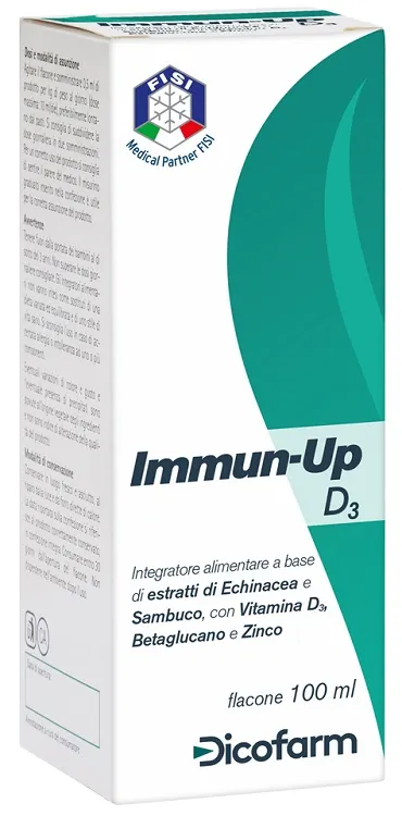 

Immun Up D3 Сироп 100 мл Добавка витамина D Dicofarm