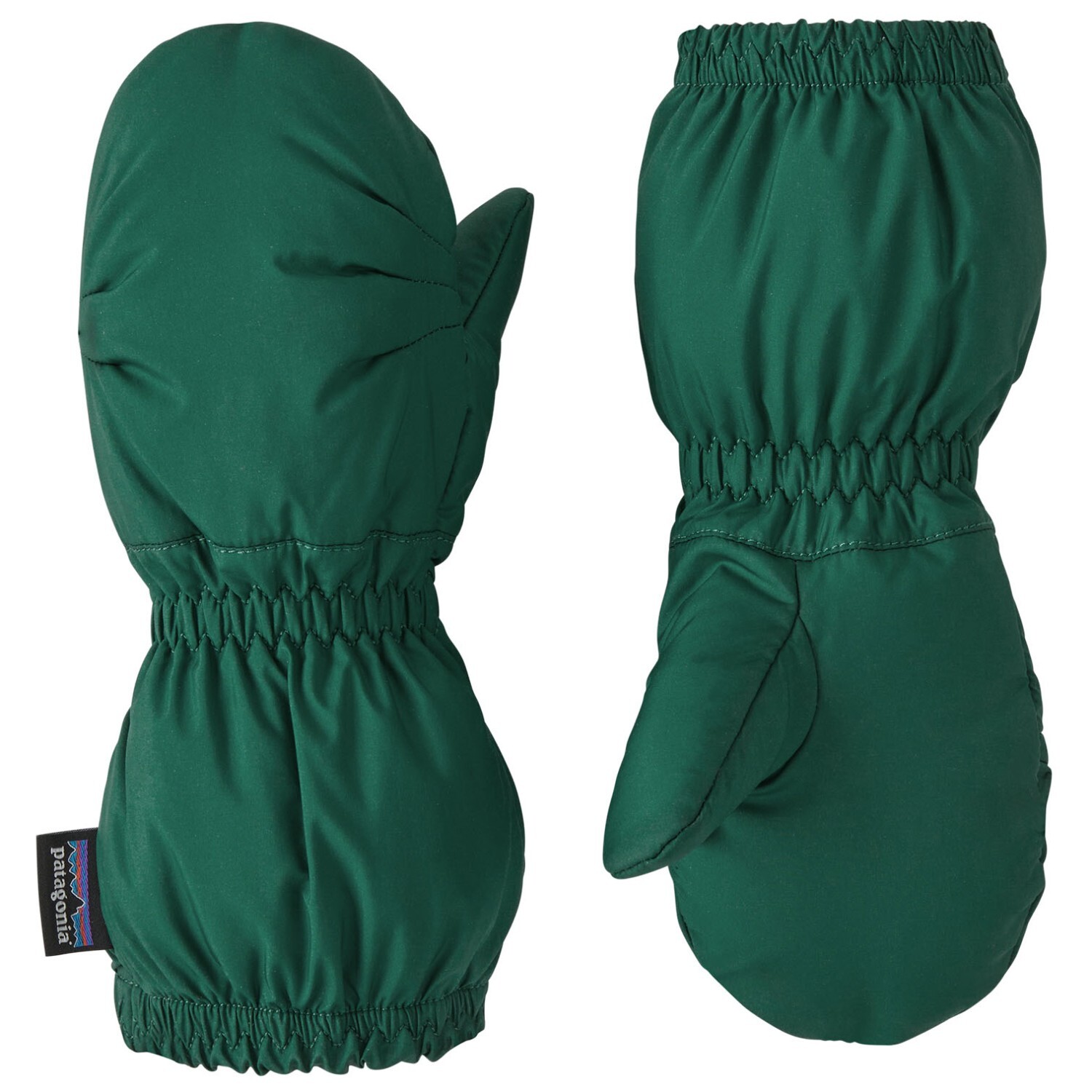 

Перчатки Patagonia Baby's Puff Mitts, цвет Conifer Green