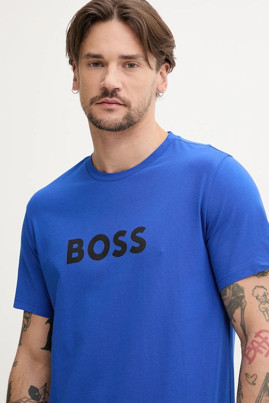 Пляжная футболка футболка rn BOSS, синий — фото 2