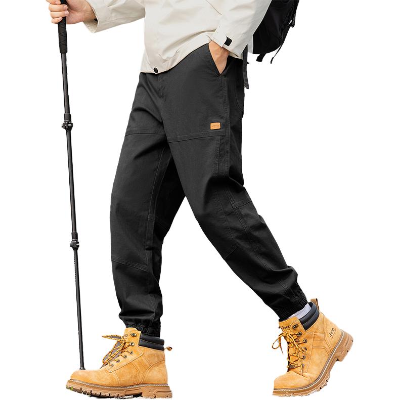 

Классические повседневные брюки Unisex Jeep, pure черный