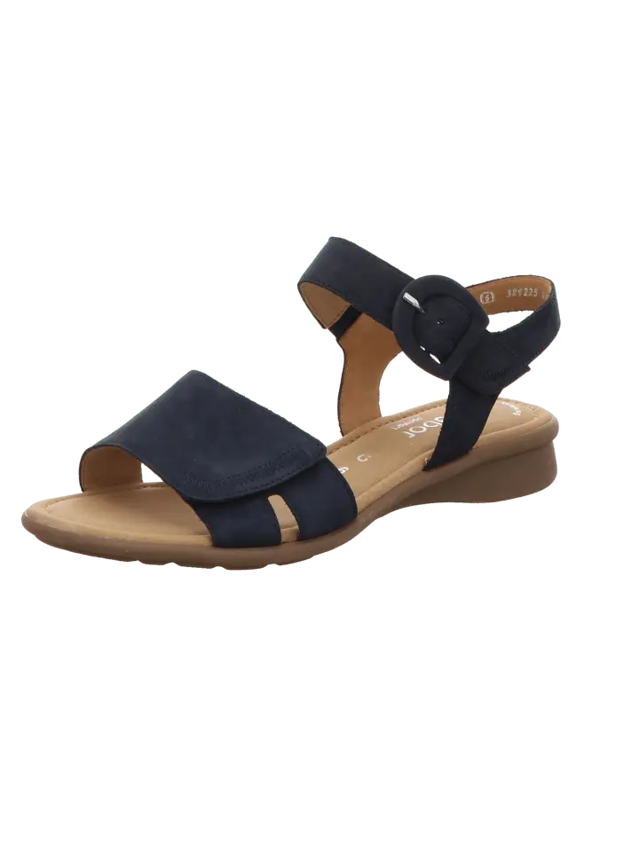

Сандалии на плоской подошве Gabor Comfort Sandaletten Bequem Abs Bis 40 Florenz, синий