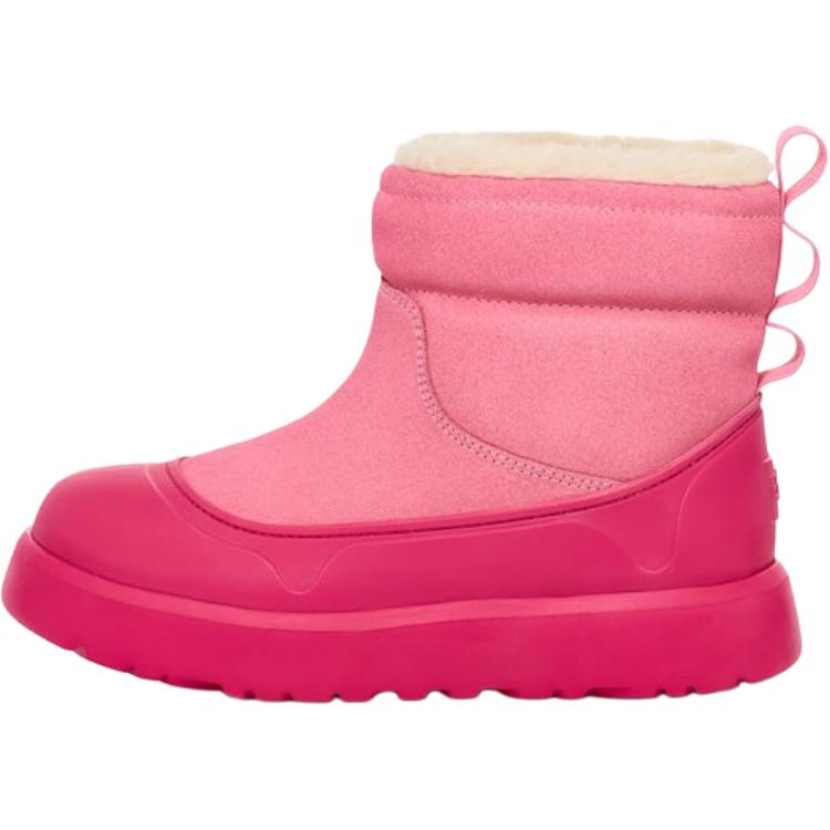 

UGG Детские высокие ботинки CLASSIC MINI с амортизацией, износостойкие, розовые