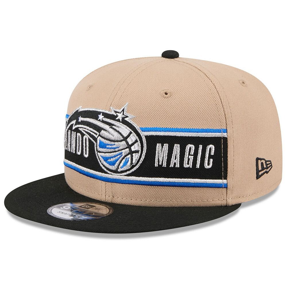 

Мужская бейсболка New Era Tan/Black Orlando Magic 2024 NBA Draft 9FIFTY Snapback, цвет Mag Multi