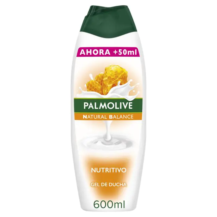 

Гель для душа gel de ducha o baño natural balance nutritivo leche & miel Nb Palmolive, объем 600 мл