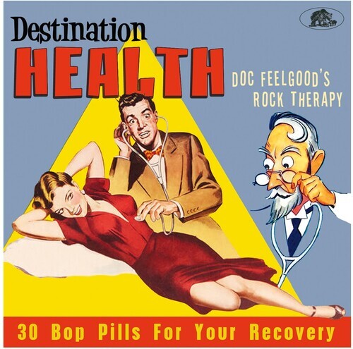 

CD диск Destination Health: Doc Feelgood's Rock / Various: Destination Health: Doc Feelgood's Rock Therapy 30 Bop Pills For YourRecovery (Various Artists)