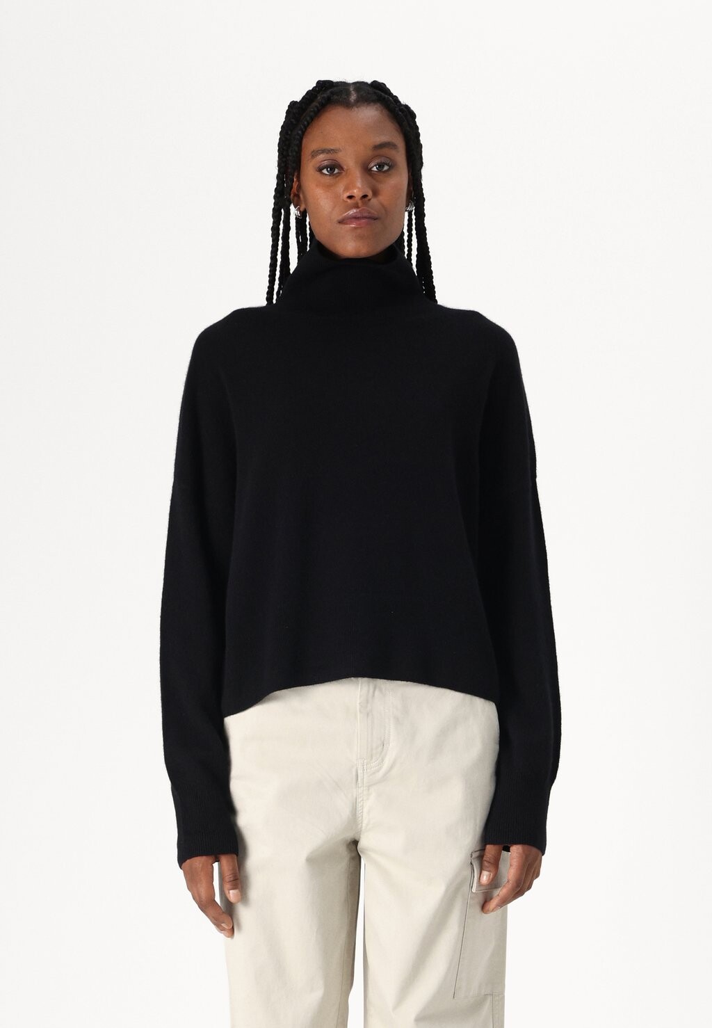 

Джемпер NOLA TURTLENECK Samsøe Samsøe, черный