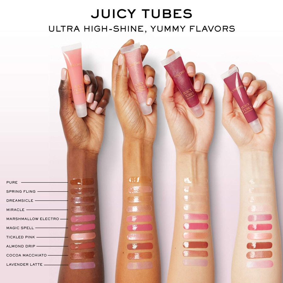 Блеск для губ Juicy Tubes Original Lancôme, 0.5 oz/15 mL, 19 Cocoa Macchiato — фото 4