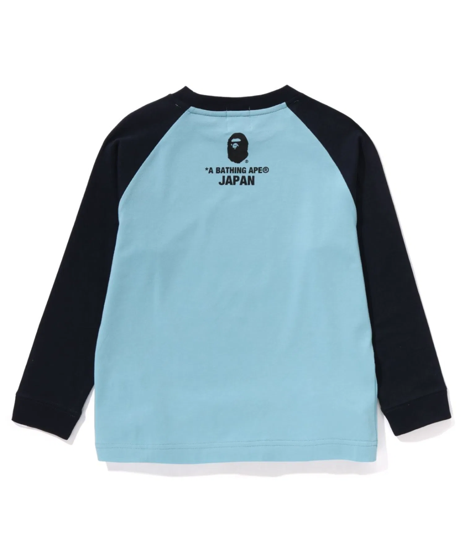 Детская футболка с длинным рукавом A BATHING APE с принтом — фото 4