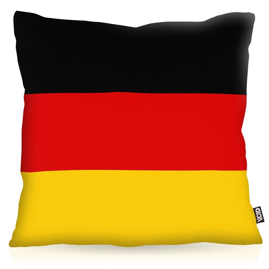 

VOID Deutschland Германия Полиэстер Чехлы для подушек Флаг Вентилятор Чехлы для уличных и внутренних красочных подушек Размер: 60 x 60 см