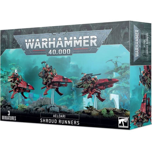 

Миниатюра Games Workshop Warhammer 40K: Aeldari - Shroud Runners