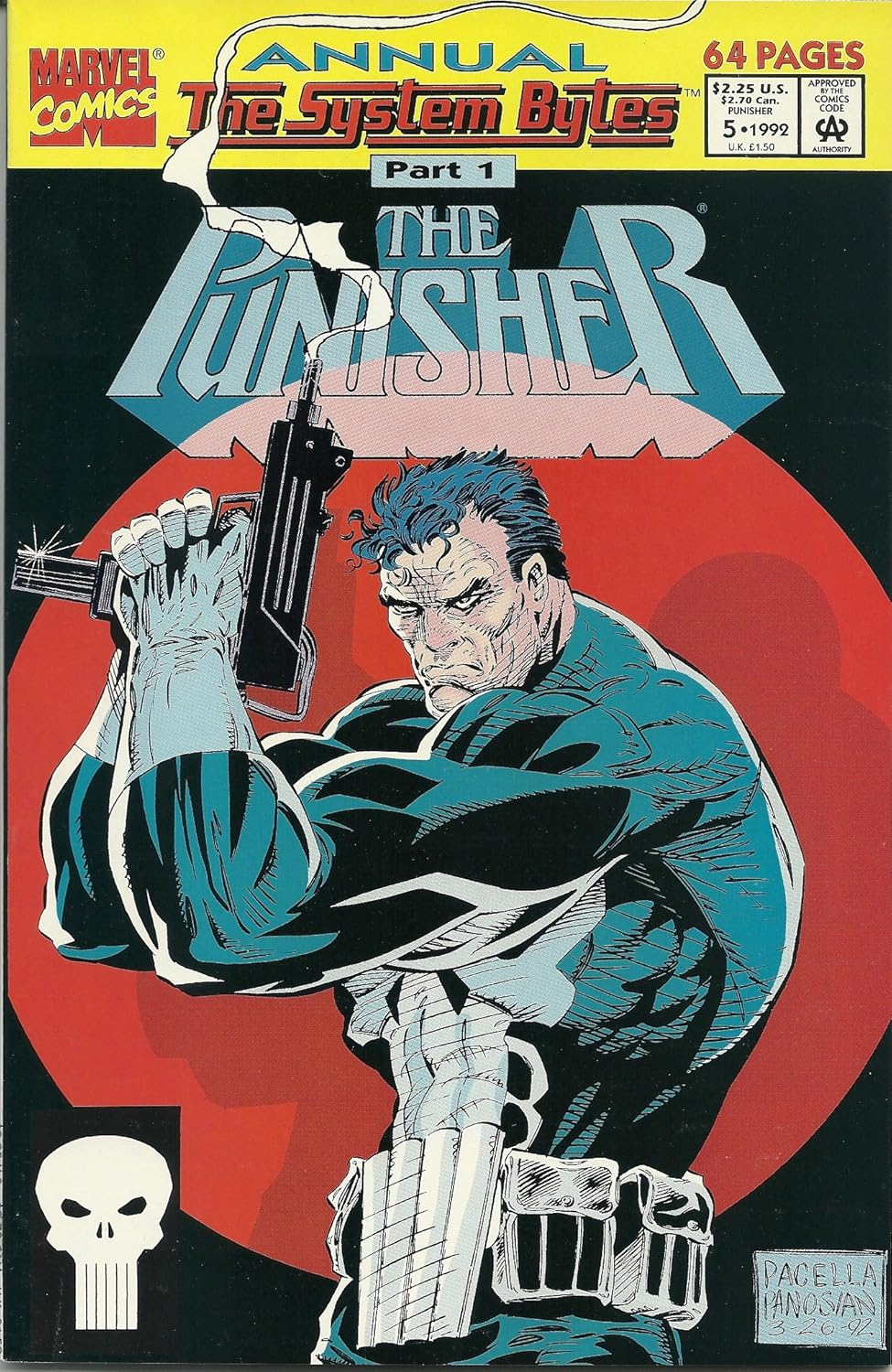

Marvel Comics The Punisher Annual The System Bytes Part 1 #5 1992 (Marvel Comics)