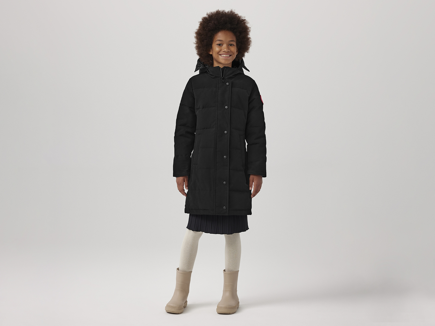 

Парка Canada Goose Youth Juniper, черный