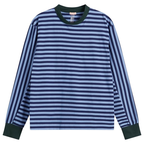 

Полосатая блузка с длинными рукавами Fruity Booty, синий