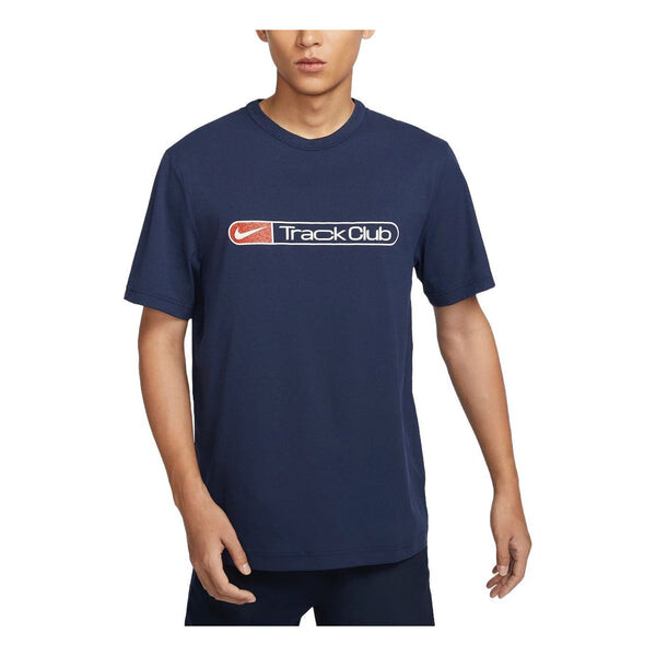 

Футболка hyverse track club dri fit футболка азиатские размеры Nike, синий