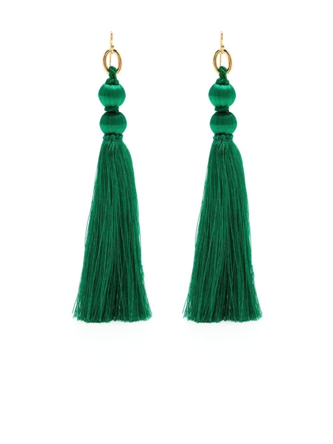 

Серьги 3 Thread Jil Sander, зеленый