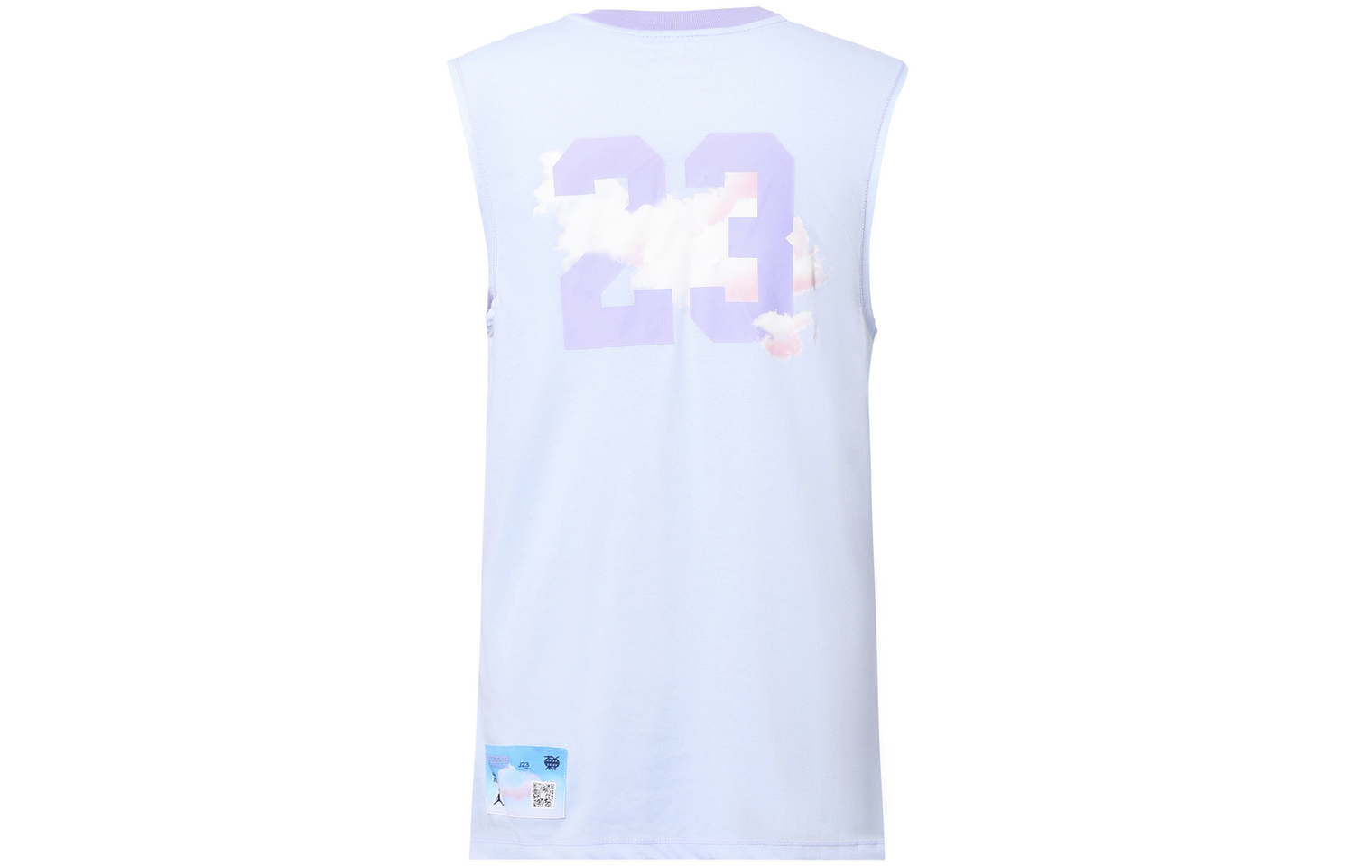 Футболка мужская Frosty Lilac Jordan, ледяная красота сиреневый — фото 3