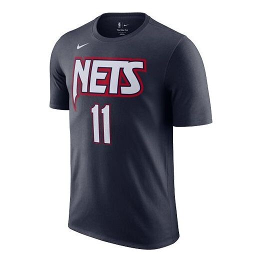 

Футболка Nike x NBA Brooklyn NETS Kyrie Irving T-Shirt 'Black', синий