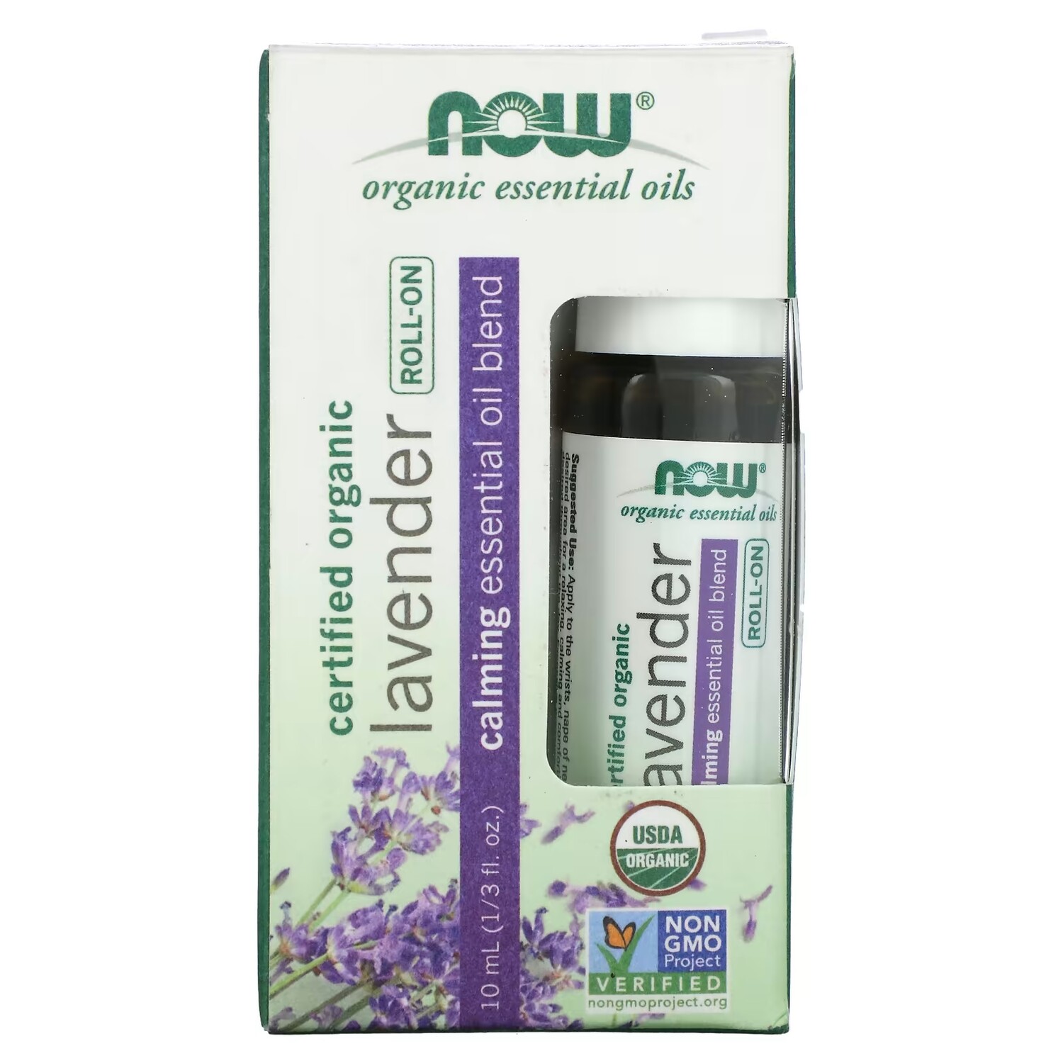

Шарик органический Now Foods с лавандой, 10 мл