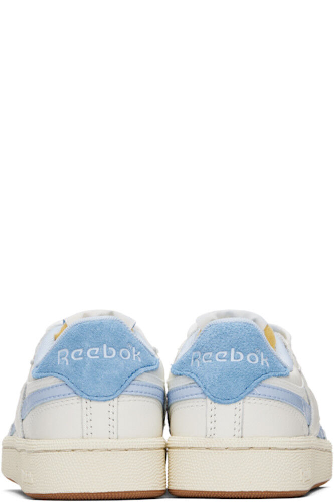 Кроссовки Club C Revenge Vintage в цвете Off-White & Blue Reebok Classics — фото 2