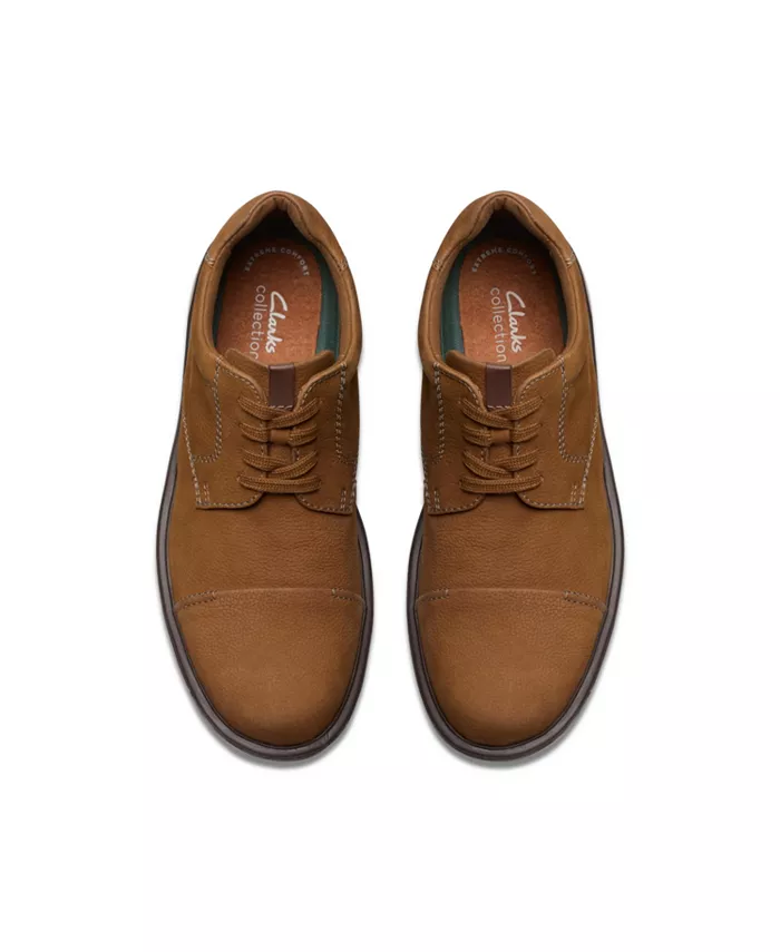 Коллекция  Мужские классические туфли Gessler с отделкой на носке Clarks, коричневый — фото 2