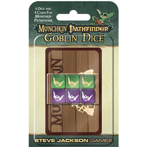 

Аксессуары Steve Jackson Games Munchkin Pathfinder: Goblin Dice