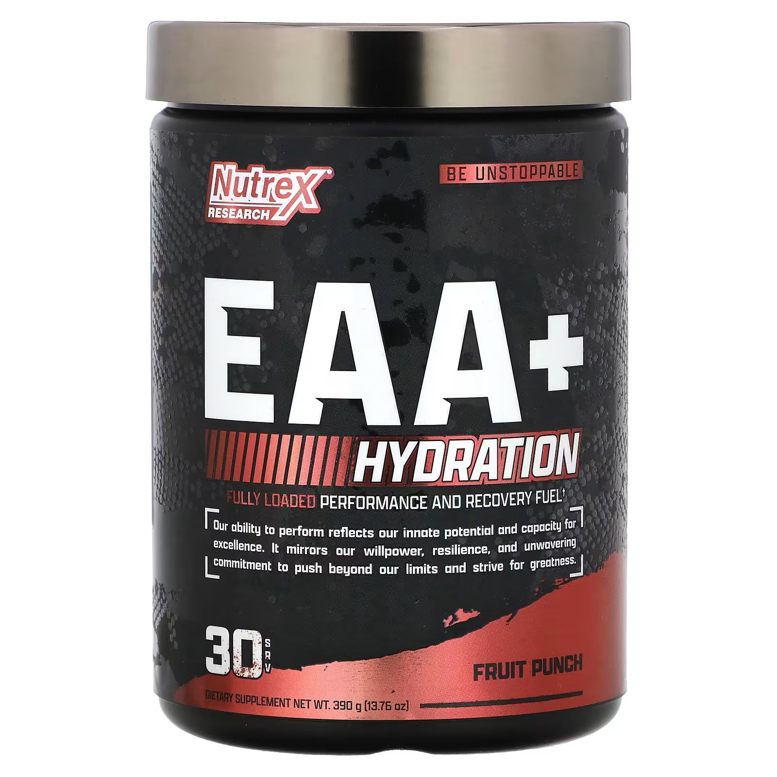 

EAA+ Hydration, фруктовый пунш, 13,76 унции (390 г) Nutrex Research