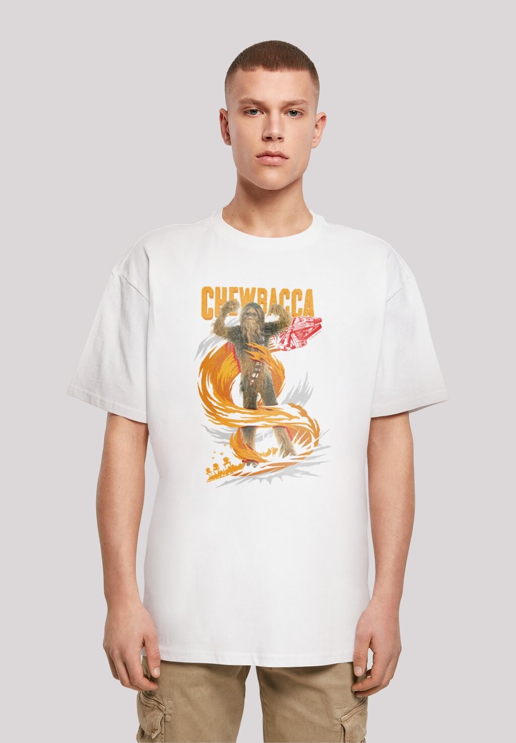 

Футболка с принтом STAR WARS CHEWBACCA GIGANTIC F4NT4STIC, белый